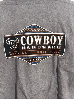 Cowboy Hardware "Get A Grip" Graphic Tee